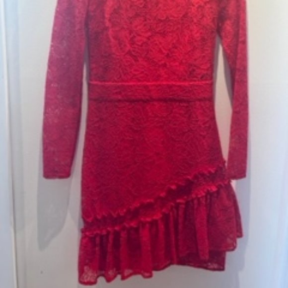 Marciano Sexy Red Lace Dress - Picture 5 of 5